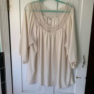 Adoreable 3x 3/4 Sleeve Blouse